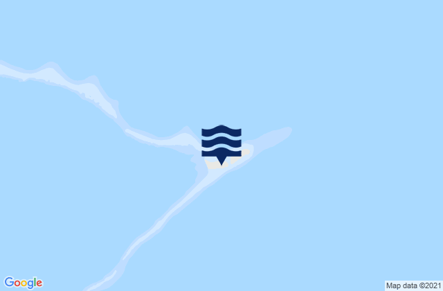 Fananu, Micronesiaの潮見表地図