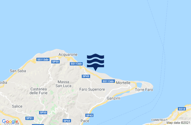 Faro Superiore, Italyの潮見表地図