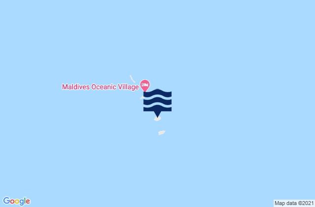 Felidhoo, Maldivesの潮見表地図