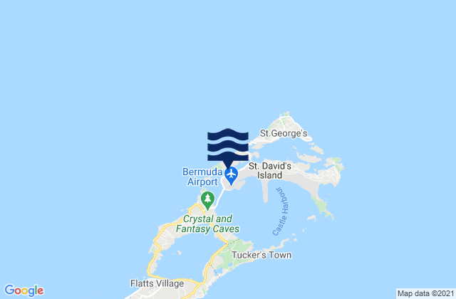 Ferry Reach (Biological Station) Islands, United Statesの潮見表地図