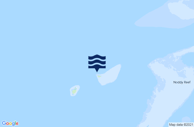 Fife Island, Australiaの潮見表地図
