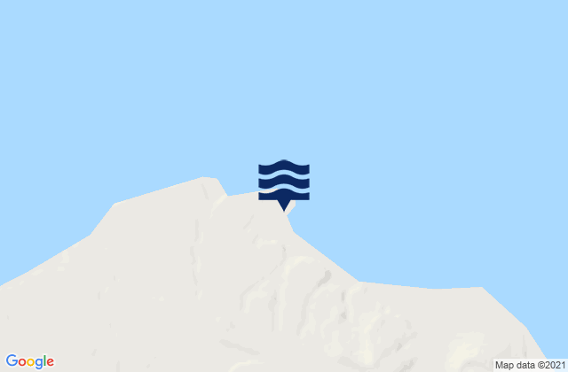Finch Cove Seguam Island, United Statesの潮見表地図