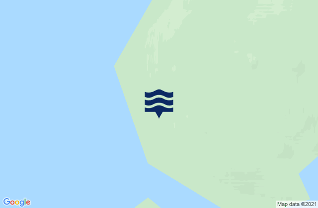 Finsch Øer, Greenlandの潮見表地図