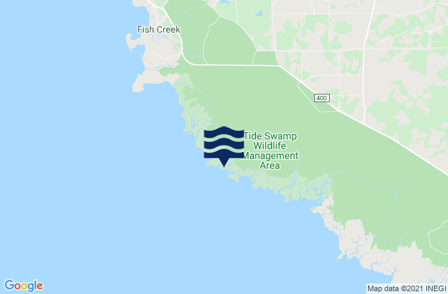 Fishermans Rest, United Statesの潮見表地図