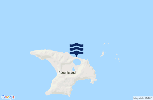Fishing Rock, New Zealandの潮見表地図