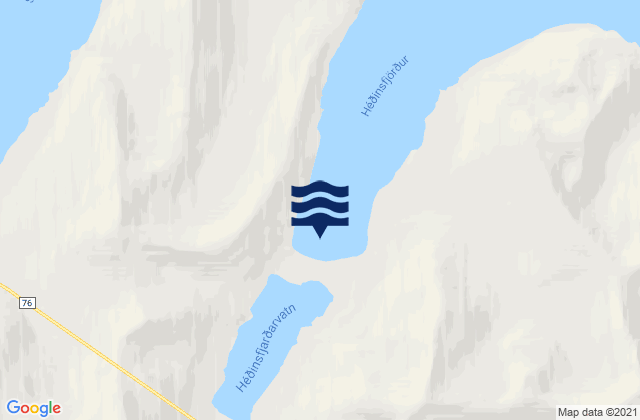Fjallabyggð, Icelandの潮見表地図