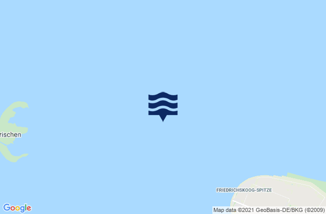 Flackstrom, Denmarkの潮見表地図