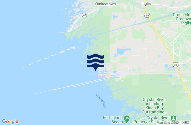 Florida Power, United Statesの潮見表地図