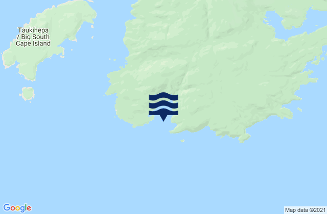 Flour Cask Bay, New Zealandの潮見表地図