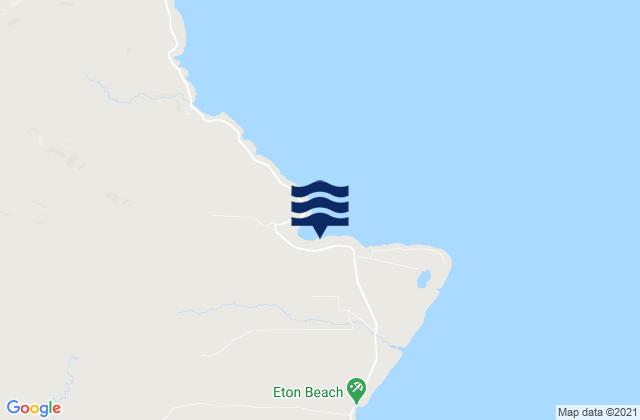 Forari, New Caledoniaの潮見表地図