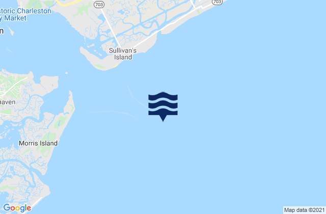 Fort Sumter Range Buoy 14, United Statesの潮見表地図