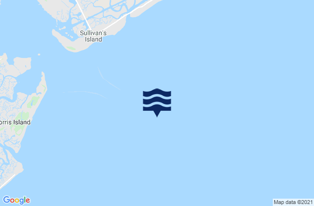 Fort Sumter Range Buoy 8, United Statesの潮見表地図