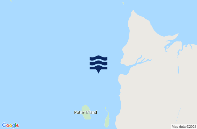 Fortescue Road, Australiaの潮見表地図
