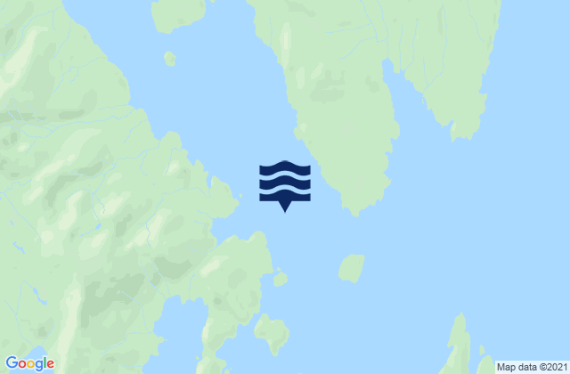 Found Island, United Statesの潮見表地図