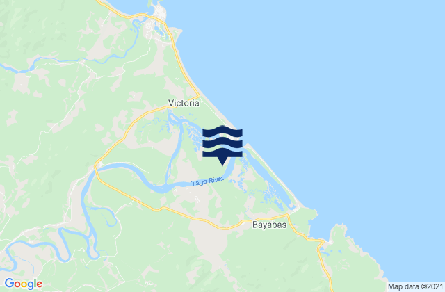 Gamut, Philippinesの潮見表地図