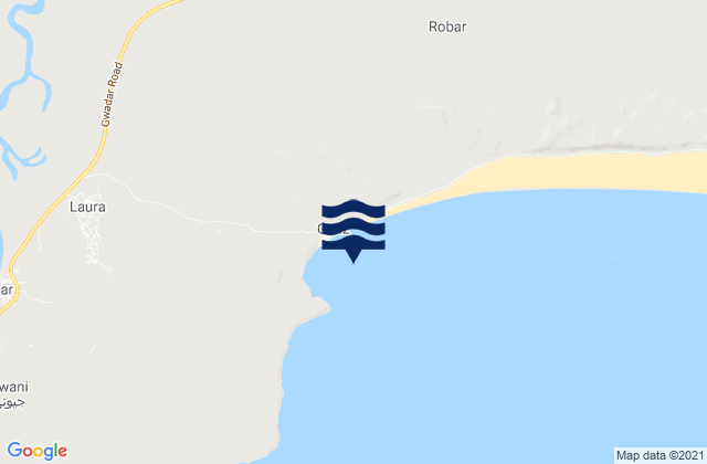 Ganz, Iranの潮見表地図