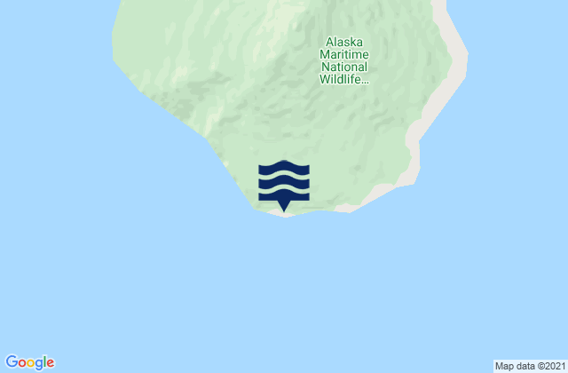 Gareloi Island, United Statesの潮見表地図