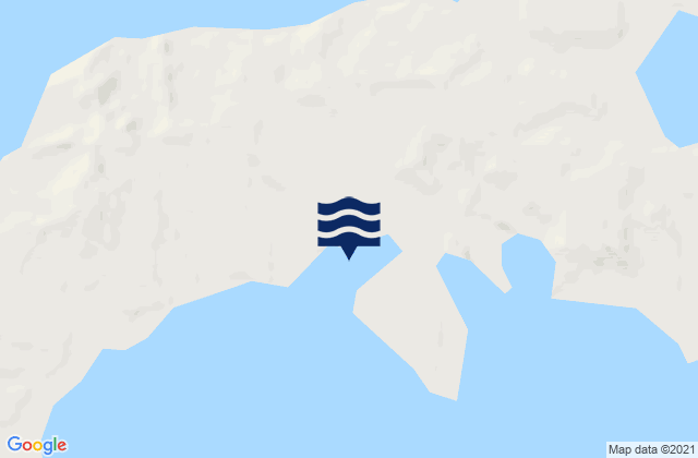 Gertrude Cove Kiska Island, United Statesの潮見表地図