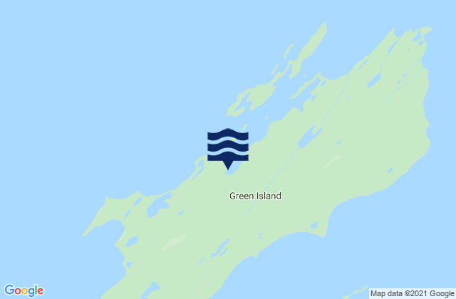 Gibbon Anchorage (Green Island), United Statesの潮見表地図