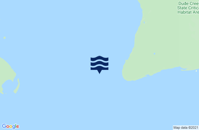 Glacier Bay entrance, United Statesの潮見表地図