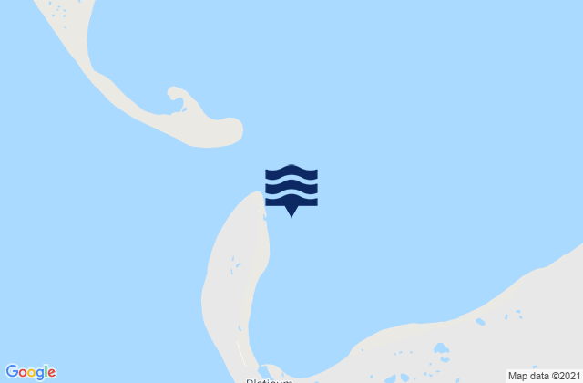 Goodnews Bay Entrance, United Statesの潮見表地図