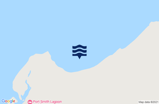 Gourdon Bay, Australiaの潮見表地図