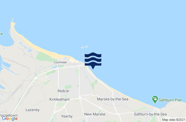 Granville Beach, United Kingdomの潮見表地図