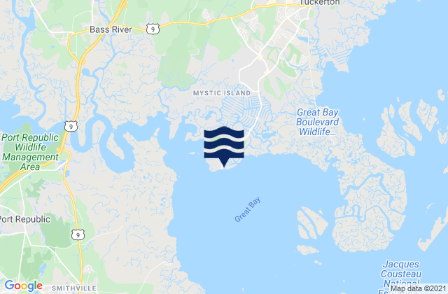 Graveling Point, United Statesの潮見表地図