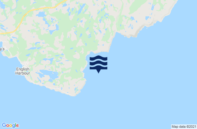 Green Bay, Canadaの潮見表地図