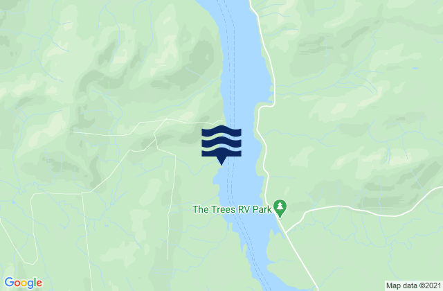 Green Point, United Statesの潮見表地図