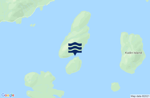 Greys Island, United Statesの潮見表地図