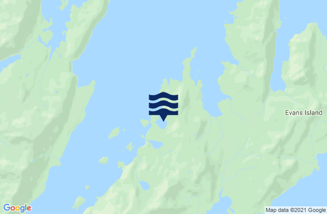 Guguak, United Statesの潮見表地図