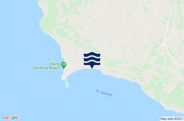 Gunungbatu, Indonesiaの潮見表地図