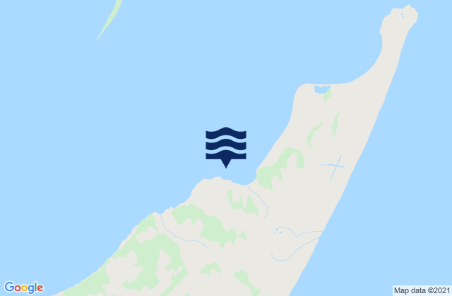 Hagemeister Island (north end), United Statesの潮見表地図