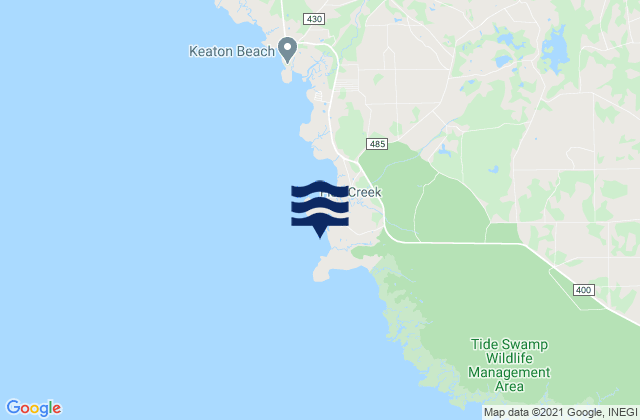 Hagens Cove, United Statesの潮見表地図