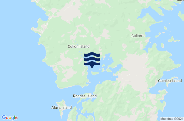 Halsey Harbor Culion Island, Philippinesの潮見表地図