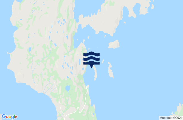 Hamnbukt, Norwayの潮見表地図