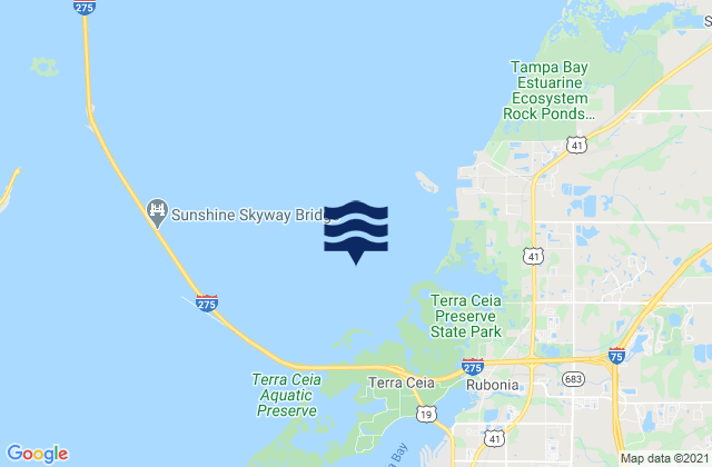 Harbor Key 1.3 miles west of, United Statesの潮見表地図