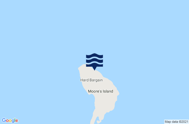 Hard Bargain, Bahamasの潮見表地図