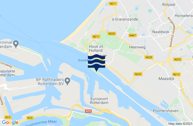 Harmsenbrug, Netherlandsの潮見表地図