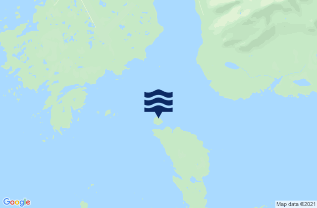 Harris Island, United Statesの潮見表地図
