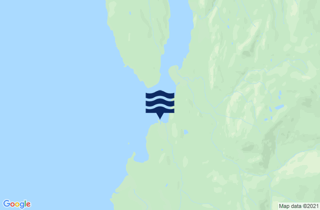Hawk Inlet, United Statesの潮見表地図