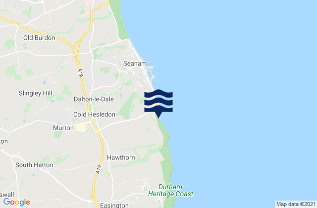 Hawthorn, United Kingdomの潮見表地図