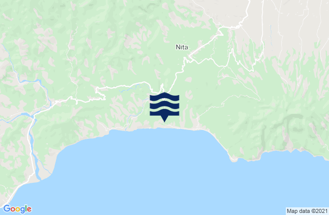 Hepang, Indonesiaの潮見表地図
