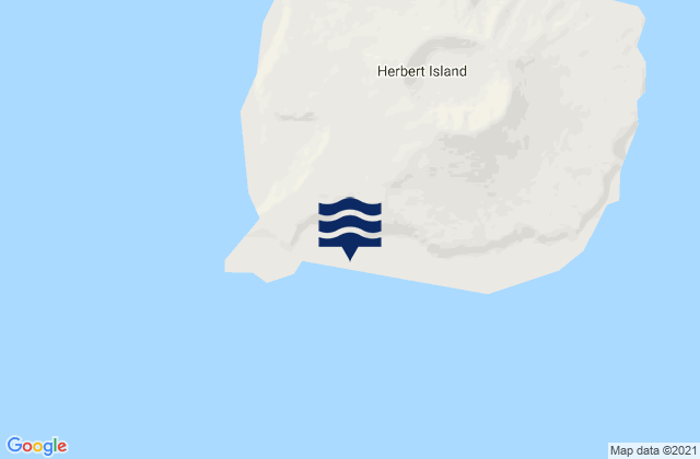 Herbert Island (West Side), United Statesの潮見表地図