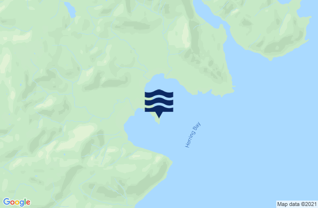 Herring Bay, United Statesの潮見表地図
