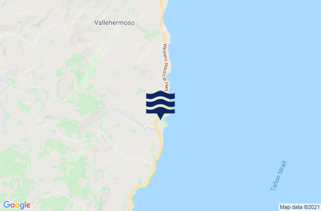 Hibaiyo, Philippinesの潮見表地図
