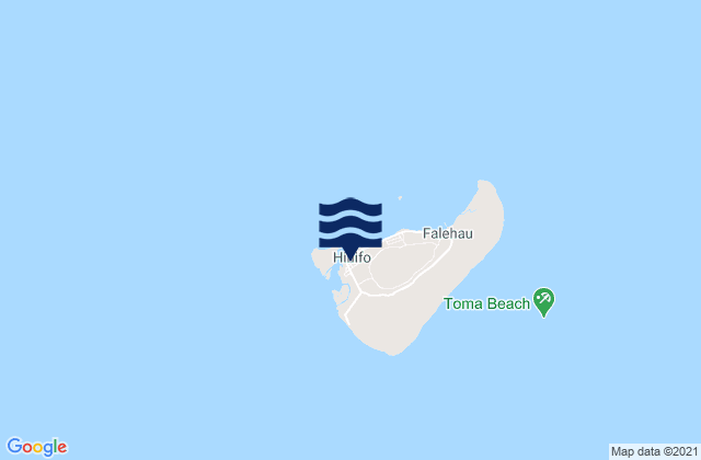 Hihifo, Tongaの潮見表地図