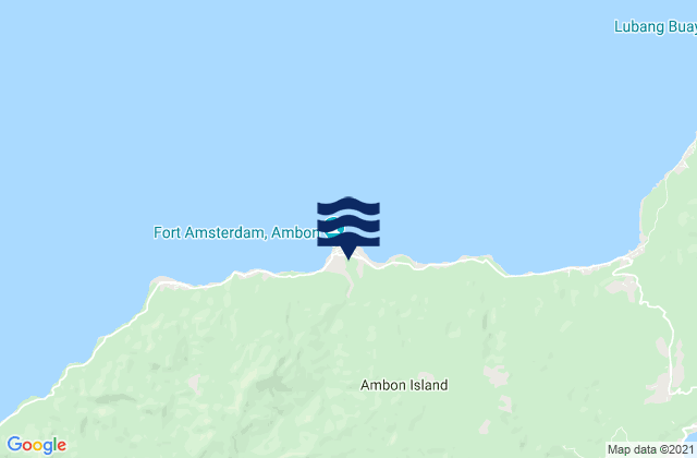 Hila, Indonesiaの潮見表地図