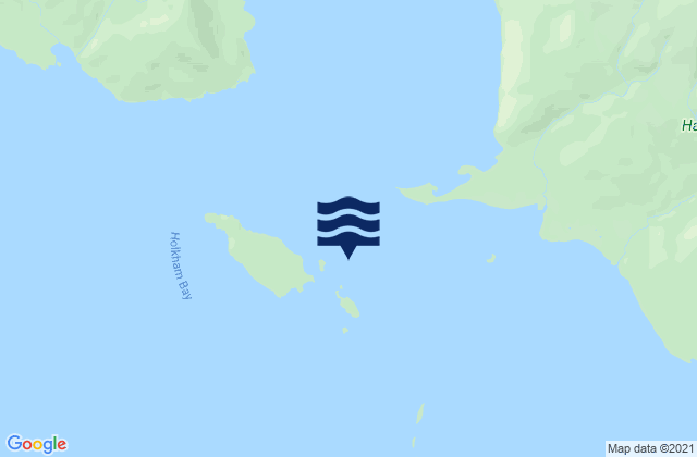 Holkham Bay (Tracy Arm Entrance), United Statesの潮見表地図